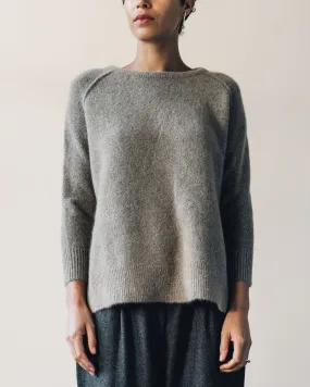 7115 Exposed Seams Sweater, Walnut