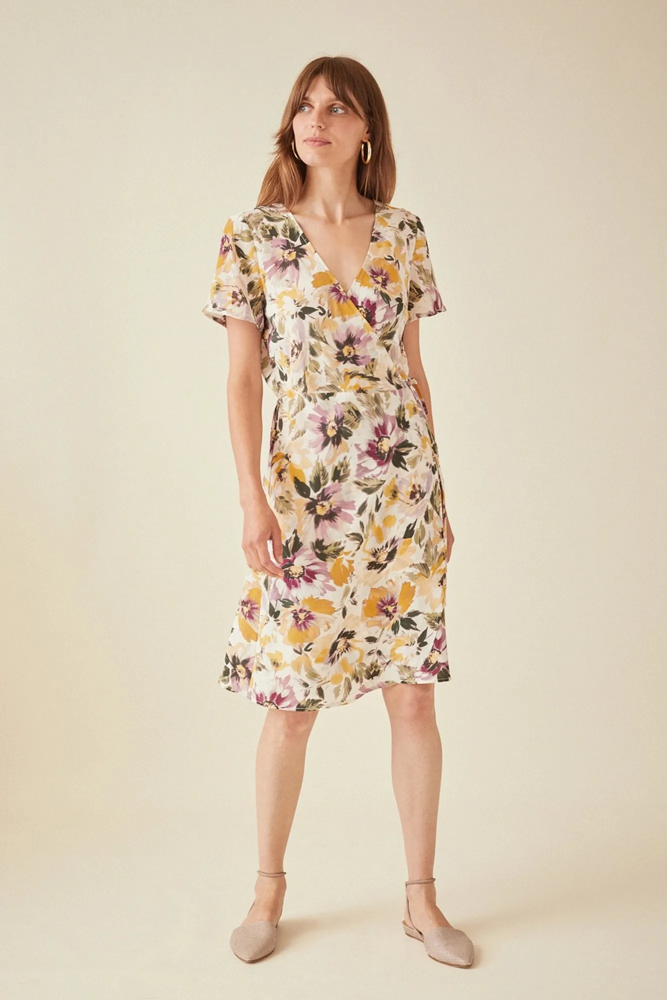 Adley Wrap Dress