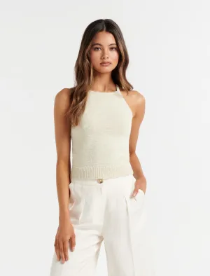 Adrian Halter Knit Tank