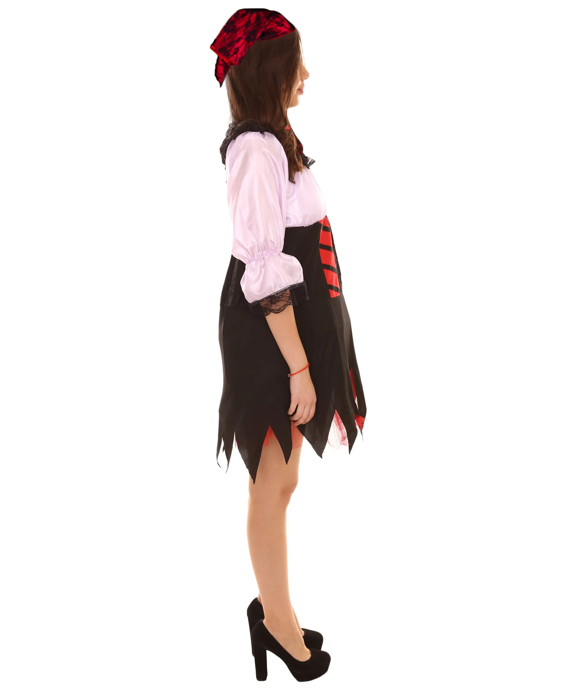 Adult Women's Sexy Pirate Costume | Lt Purple Cosplay Costume