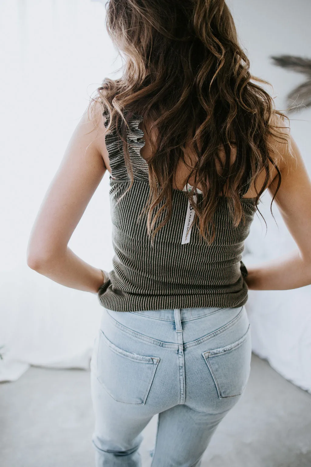 Always Admired Ruffle Tank