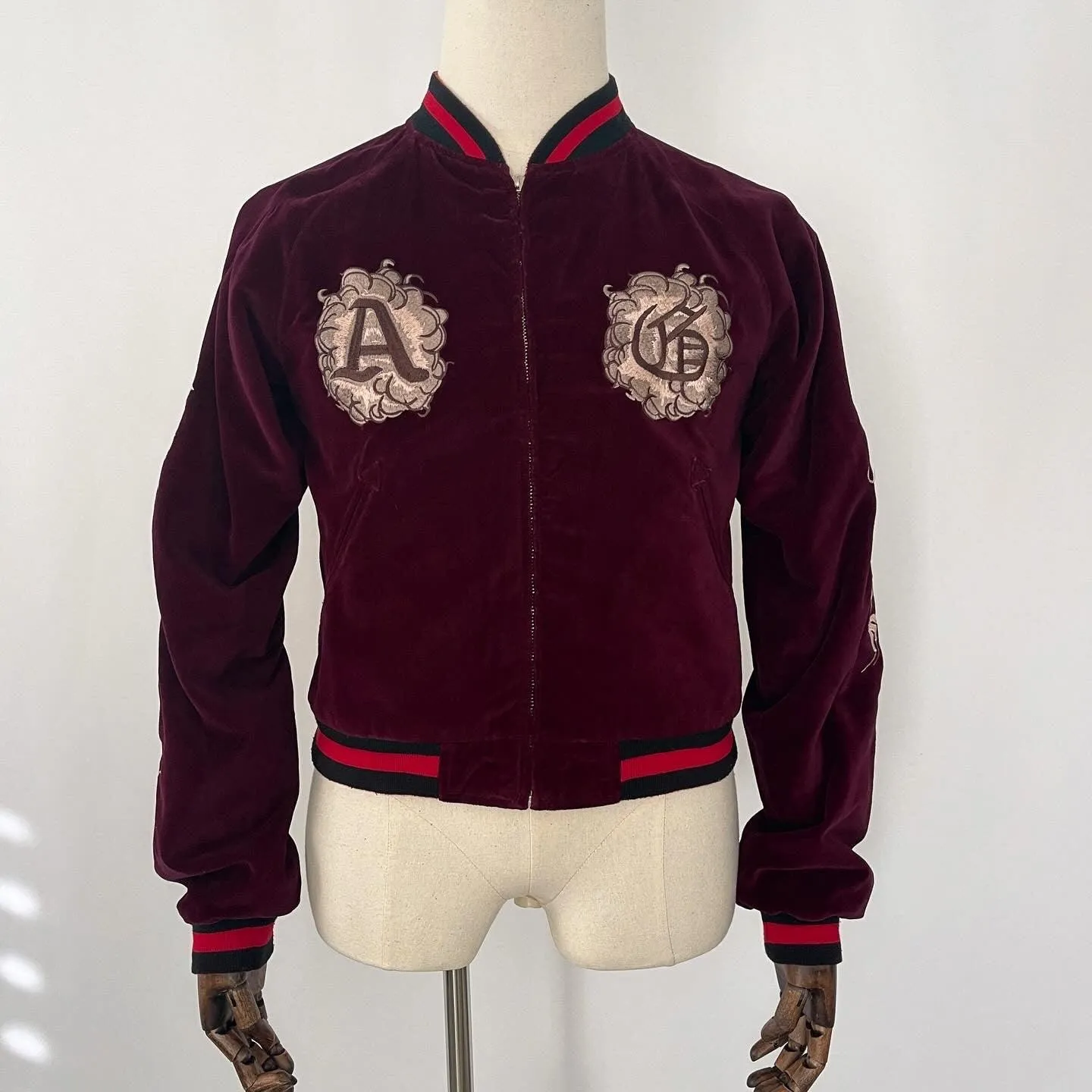 AMAL GUESSOUL A&G x GHROME HEARTS Reversible Jacket