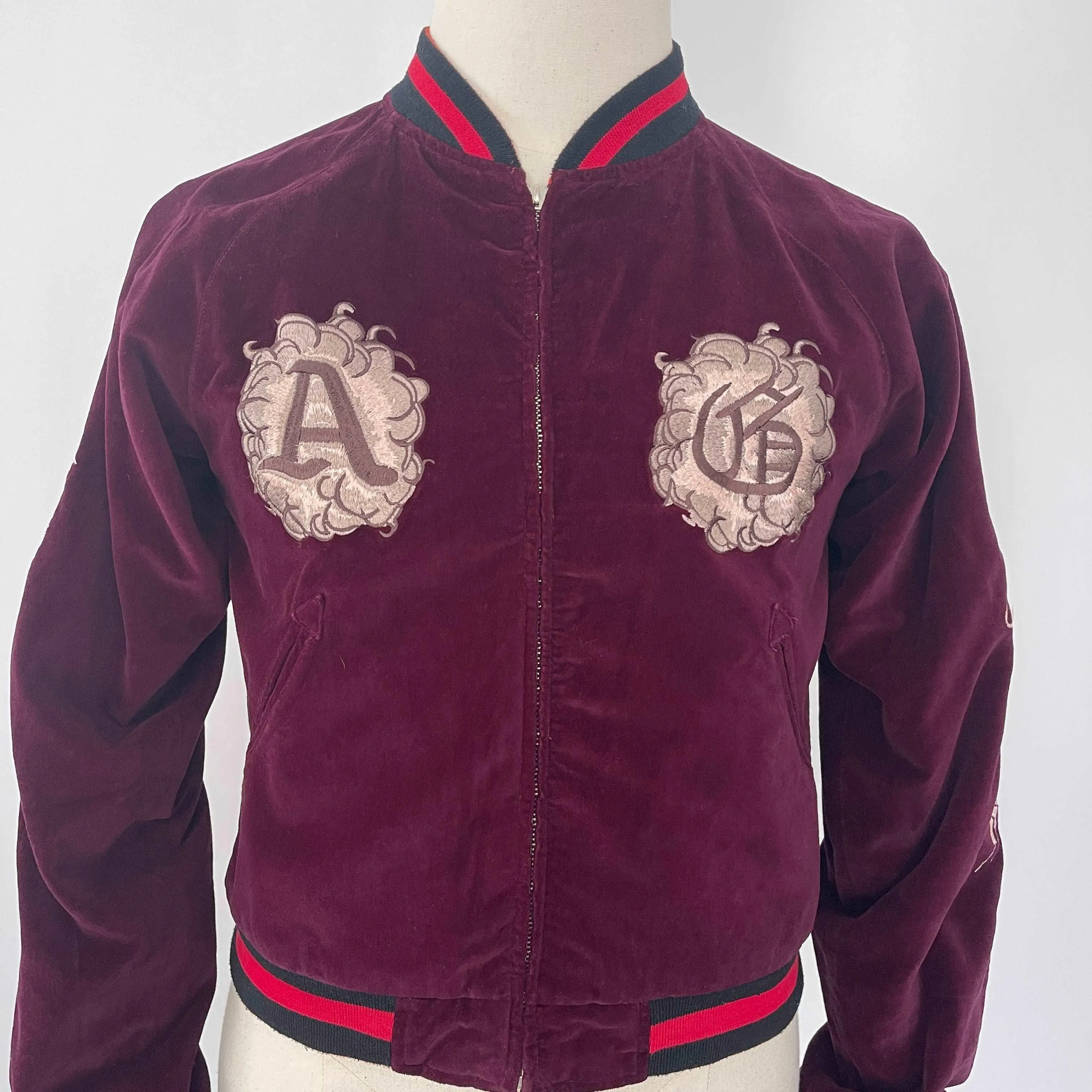 AMAL GUESSOUL A&G x GHROME HEARTS Reversible Jacket