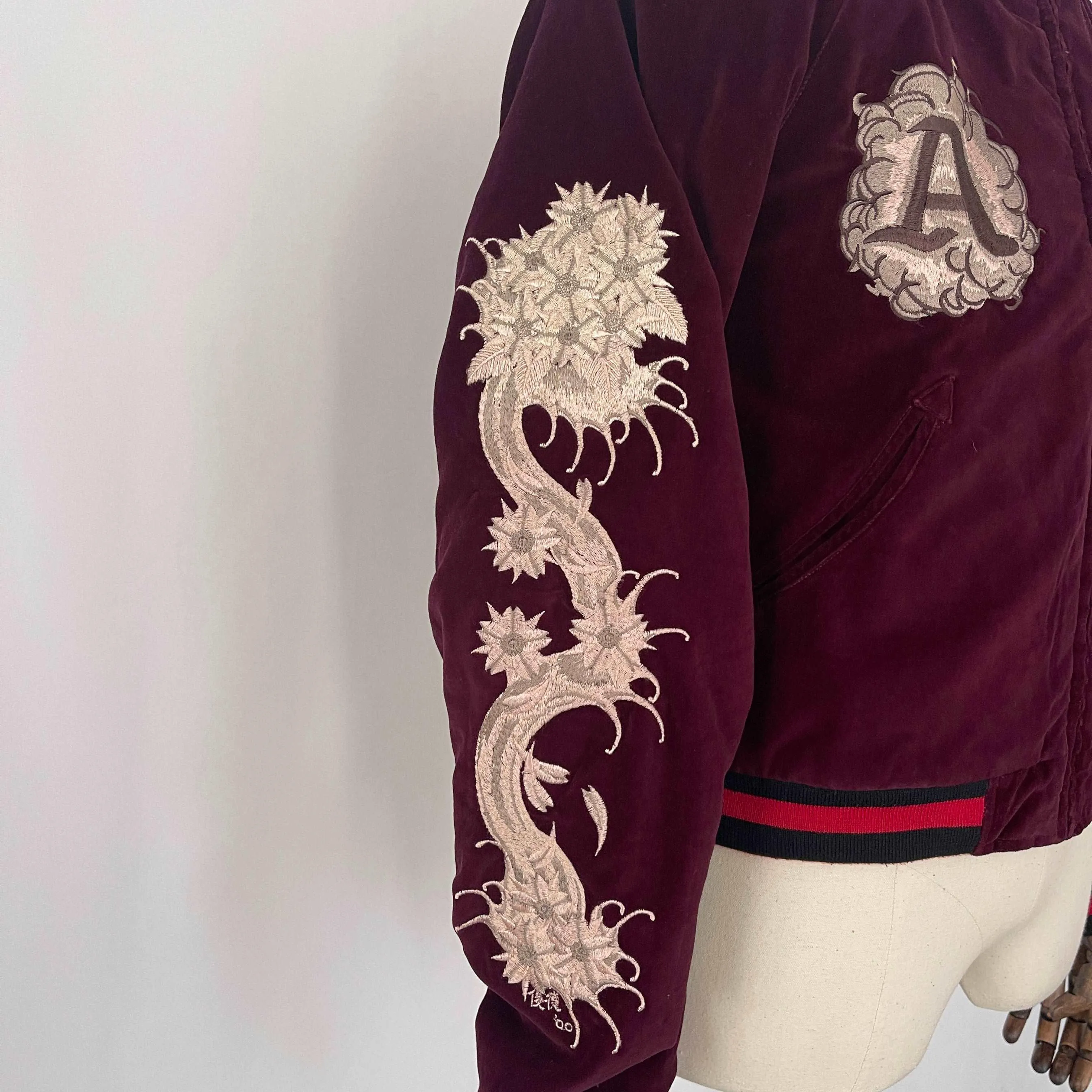 AMAL GUESSOUL A&G x GHROME HEARTS Reversible Jacket