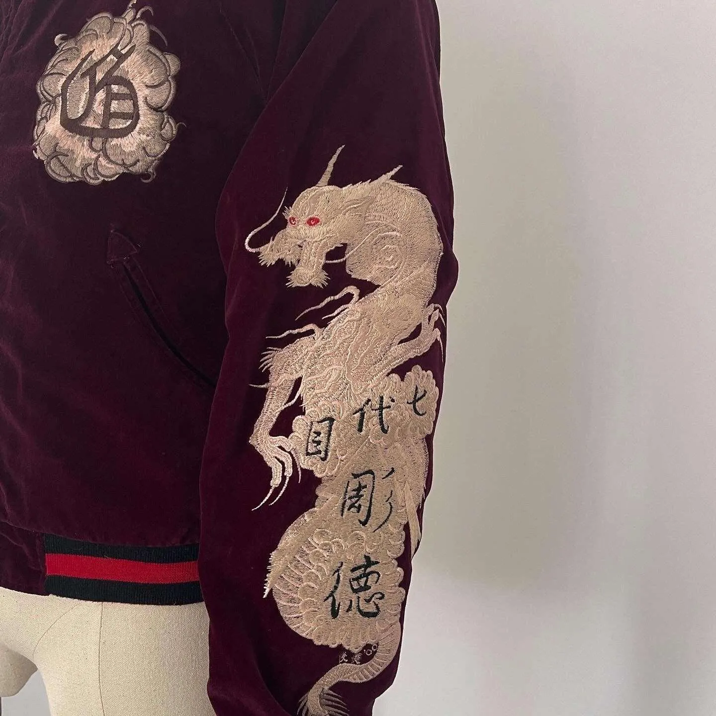 AMAL GUESSOUL A&G x GHROME HEARTS Reversible Jacket