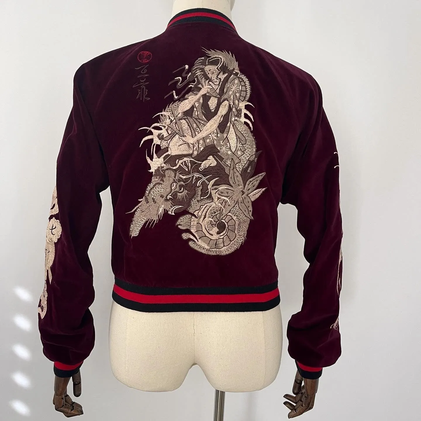 AMAL GUESSOUL A&G x GHROME HEARTS Reversible Jacket