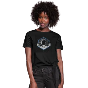 Astronaut Drive Women's Knotted T-Shirt