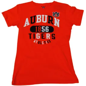 Auburn Tigers Champion Women Orange "Go Auburn" Short Sleeve T-Shirt (M)