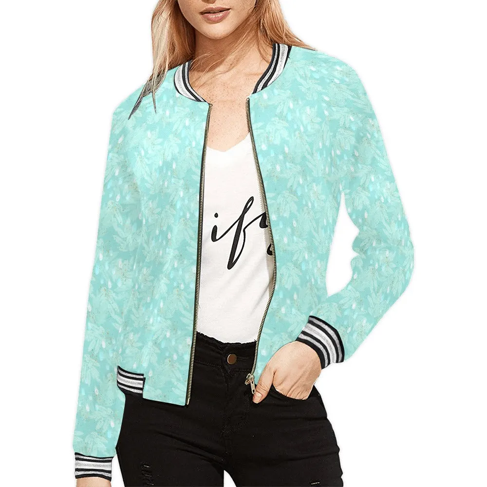 Australian Eucalyptus Bomber Jacket for Women