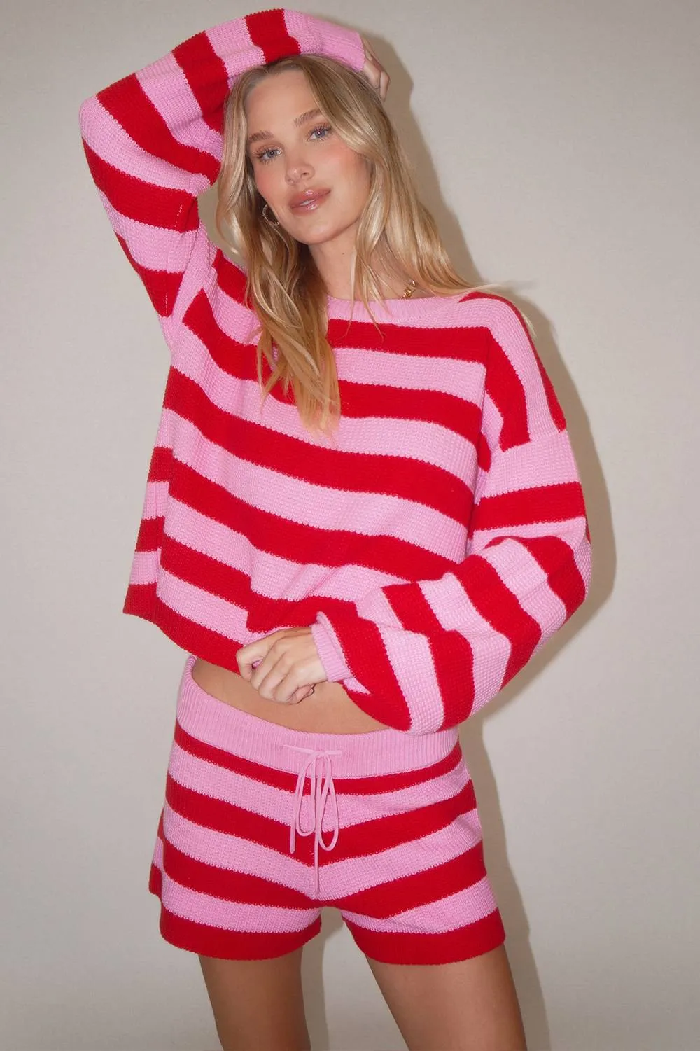 Ava Sweater Candy Cane Stripe