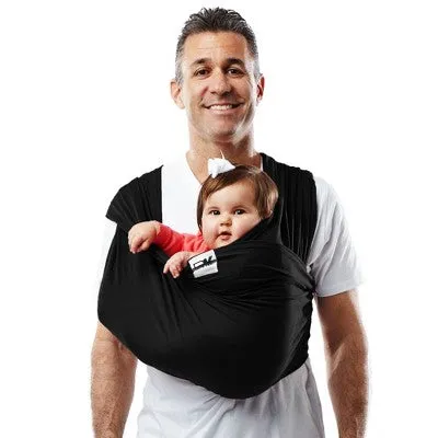 Baby K'tan ORIGINAL Baby Carrier - Black - Medium