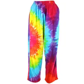 Bali Rayon Trousers - Rainbow