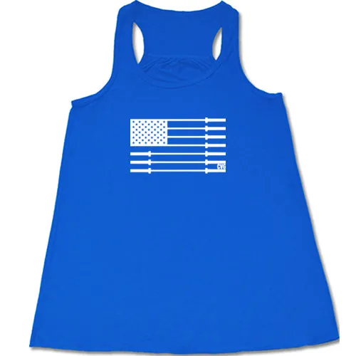 Barbell American Flag Shirt