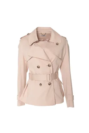 Beige Matilda Pure Cotton Women's Trench Coat