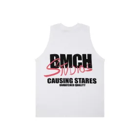 BMCH STUDIOS White Regular Fit Vest