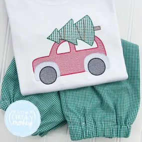 Boy Shirt - Car with Tree