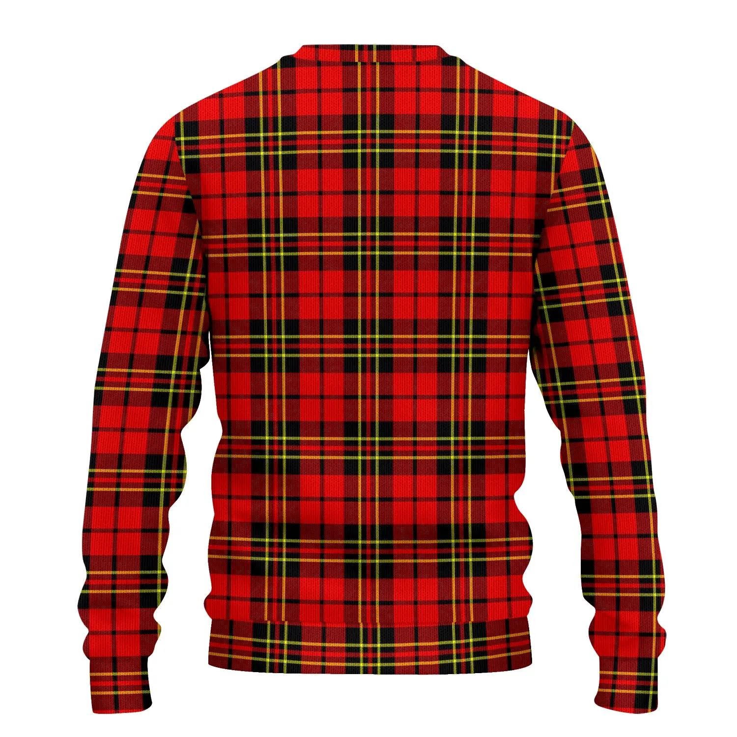 Brodie Modern Tartan Ugly Sweater with Family Crest