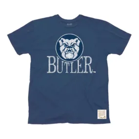 Butler Bulldogs Retro Brand Navy Soft T-Shirt (S)