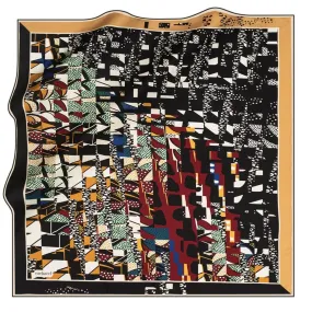 Cacharel Modern Vibes Silk Twill Scarf  No 12