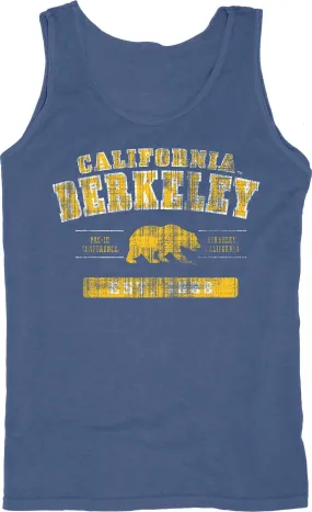 California Golden Bears Blue 84 Light Blue 100% Cotton Sleeveless Tank Top