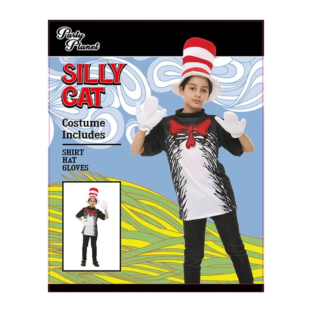 Children Dr. Seuss Cat in the Hat Boy Costume