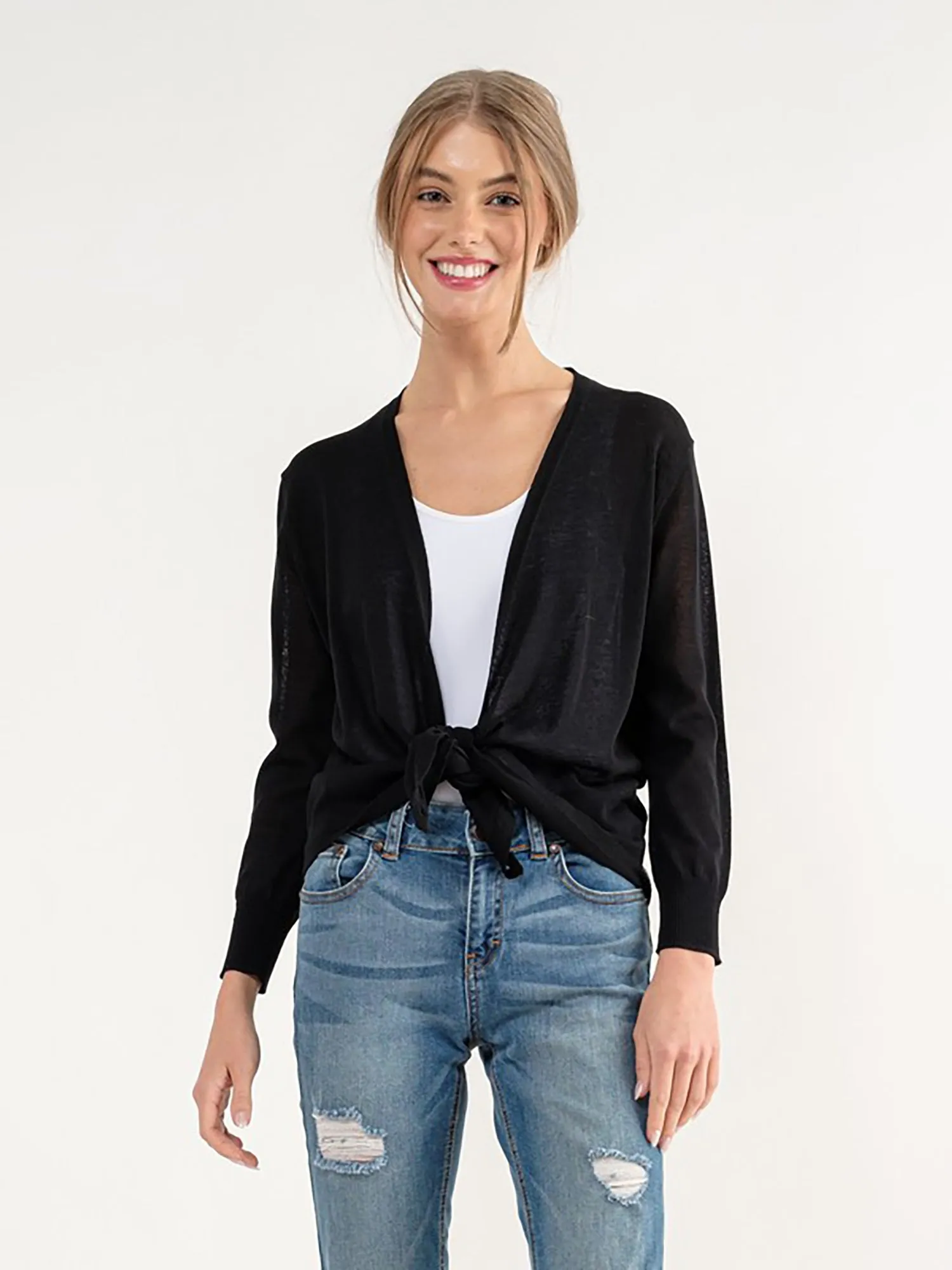 Cielo Wrap Lightweight Cardigan