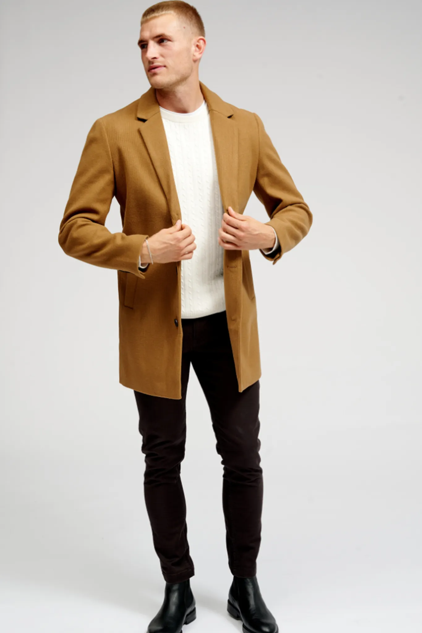 Classic Coat - Light Brown