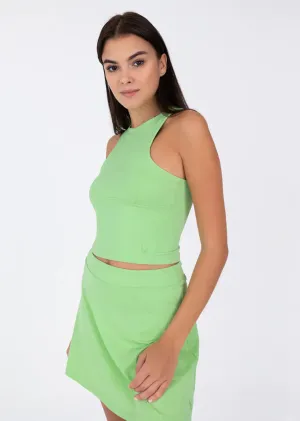 Club LC Cropped Tank Paradise Green Final Sale