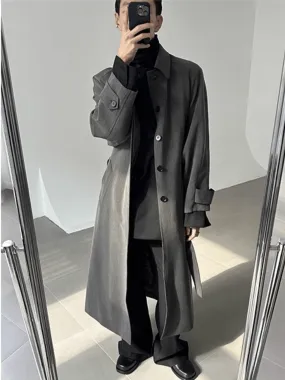 [COLN]  The lushness long trench coat na770