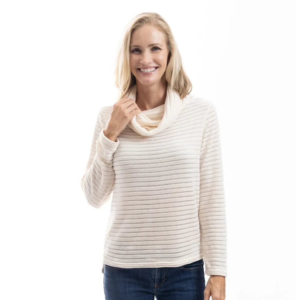 Cozy Elegance Cowl Neck Sweater