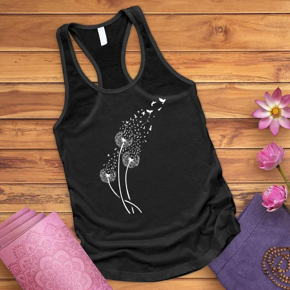 Dandelion Birds Tank Top