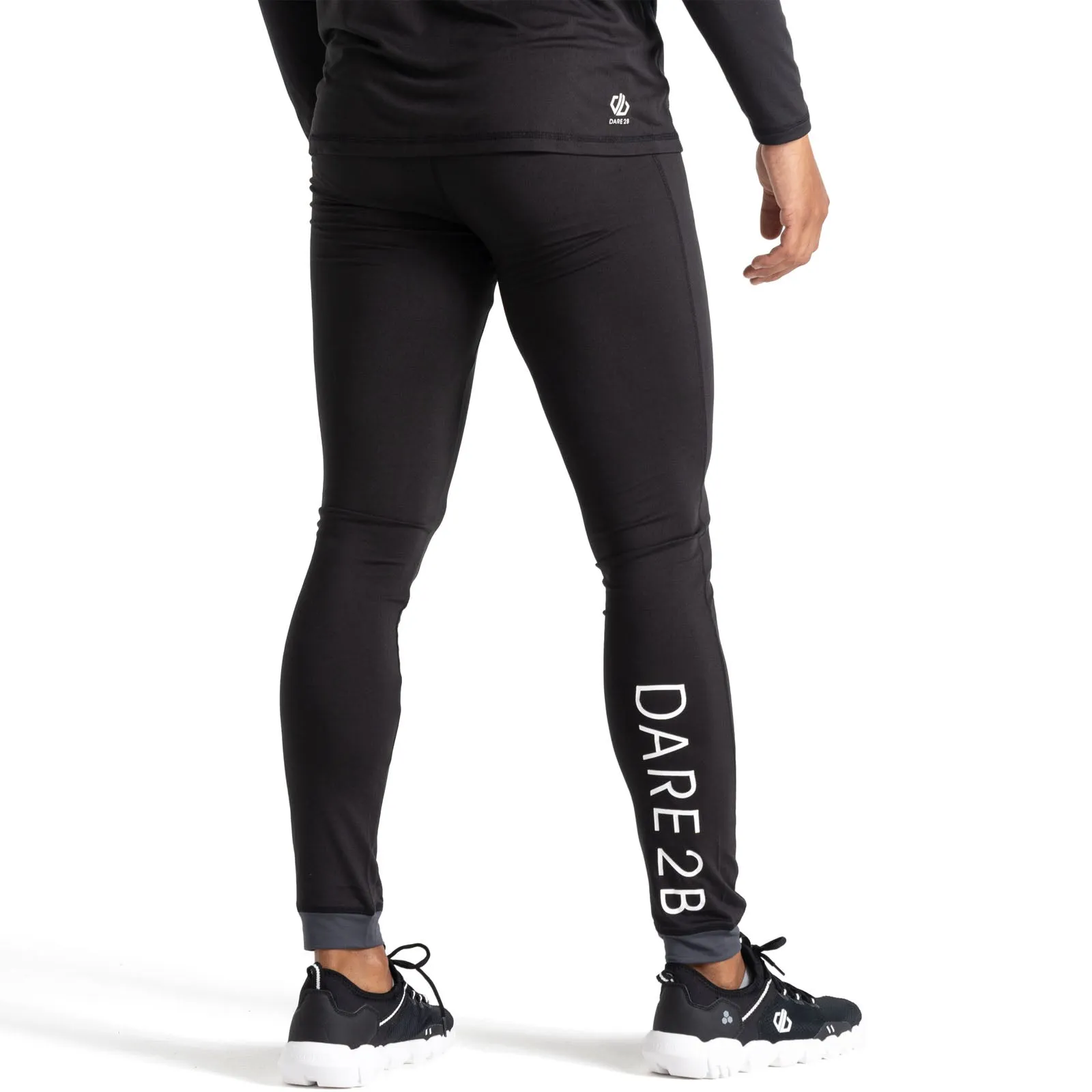 Dare 2b Mens Exchange III Thermal Baselayer Set - Black Ebony