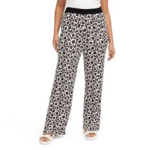 Diane von Furstenberg Women's High Rise Flare Full Pants Lightweight