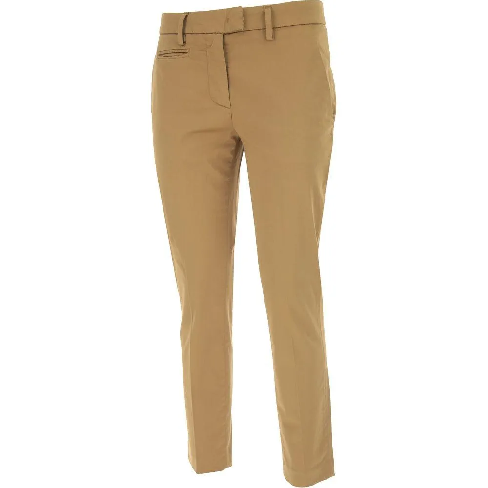 Dondup Brown Cotton Jeans & Pant