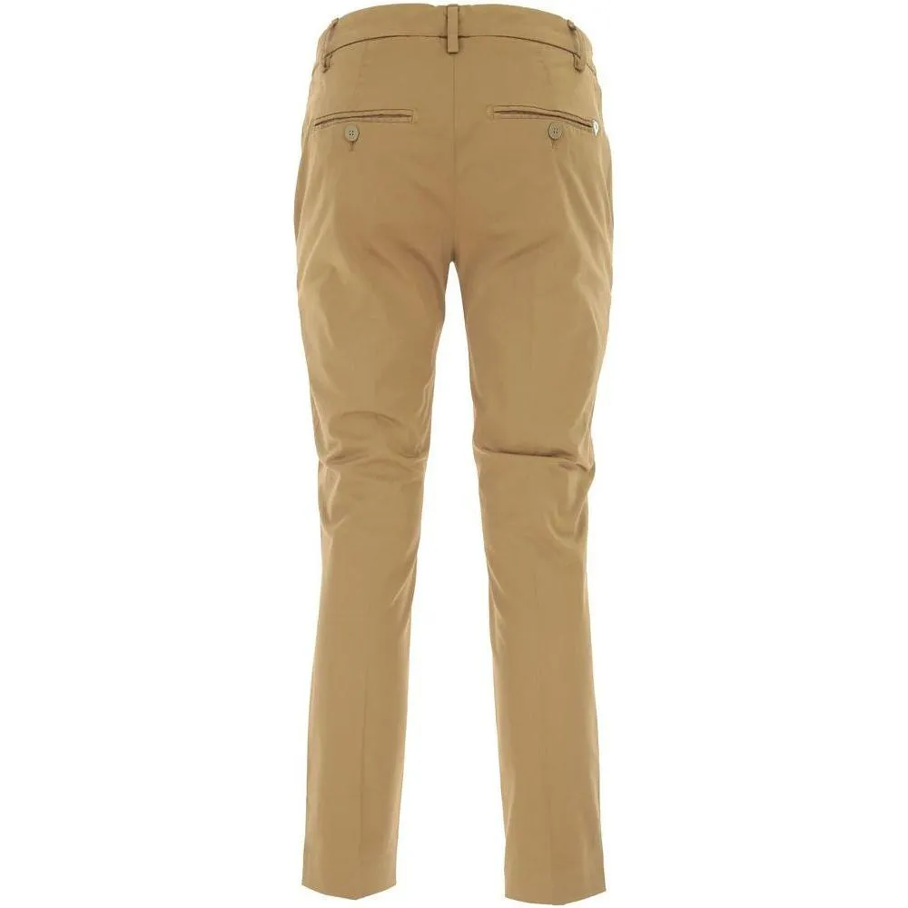 Dondup Brown Cotton Jeans & Pant