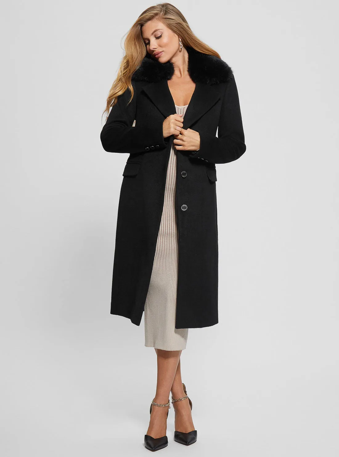 Eco Black New Laurence Coat