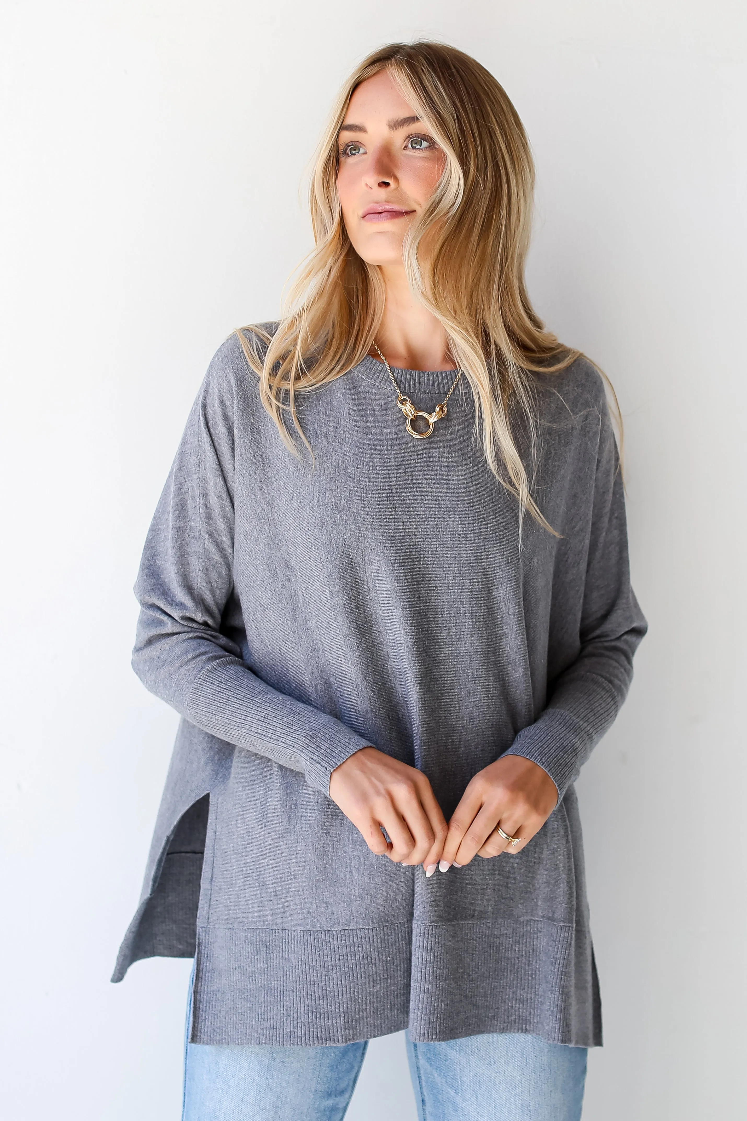 FINAL SALE - Autumn Essence Lightweight Knit Sweater