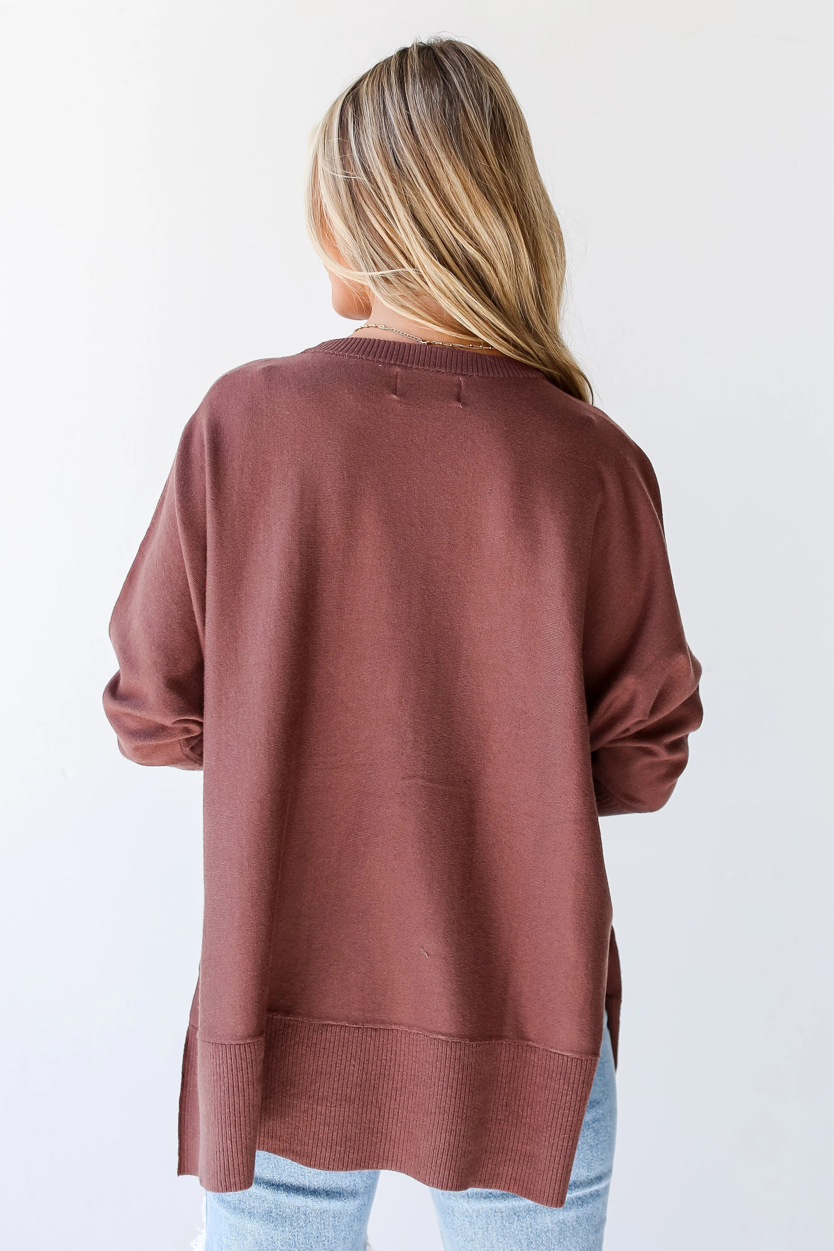 FINAL SALE - Autumn Essence Lightweight Knit Sweater