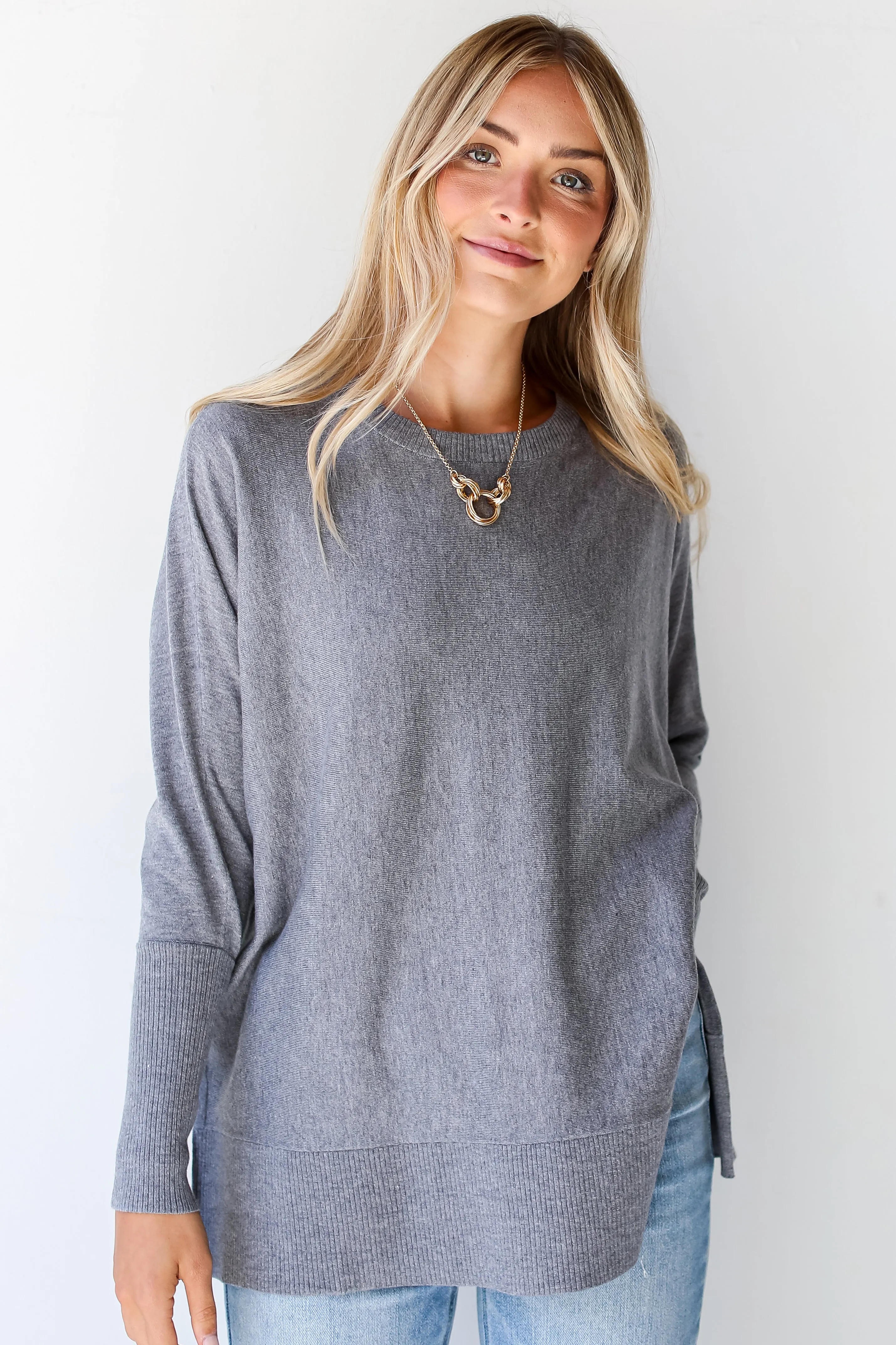 FINAL SALE - Autumn Essence Lightweight Knit Sweater