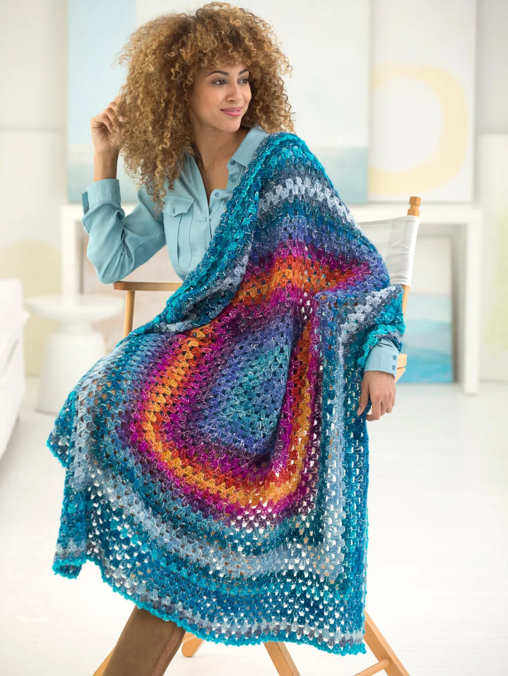 Granny Afghan/Shawl (Crochet)