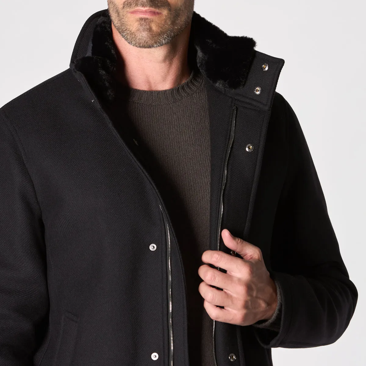 HERNO COAT CA000185U-33344 9300 BLACK