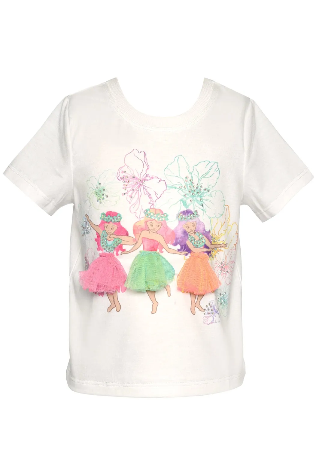 Hula Girls Print Top