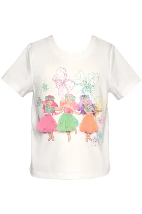 Hula Girls Print Top