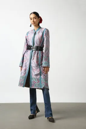 Ikat Long Coat