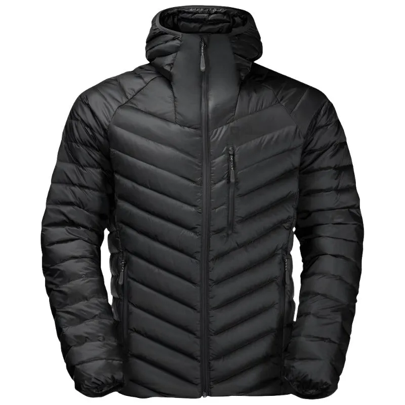 Jack Wolfskin Passamani Men's Down Hooded Jacket - Phantom