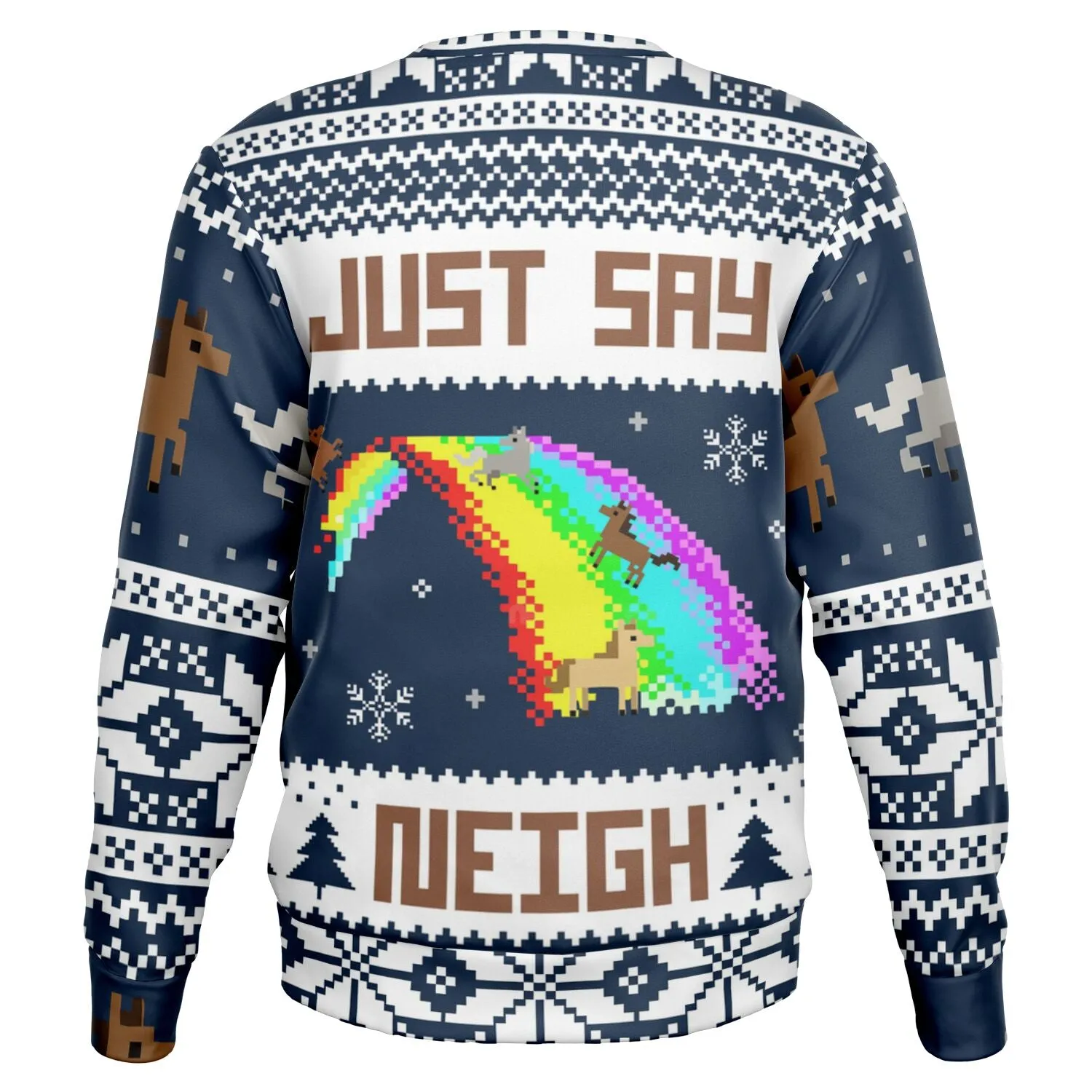 Just Say Neigh Christmas Sweater