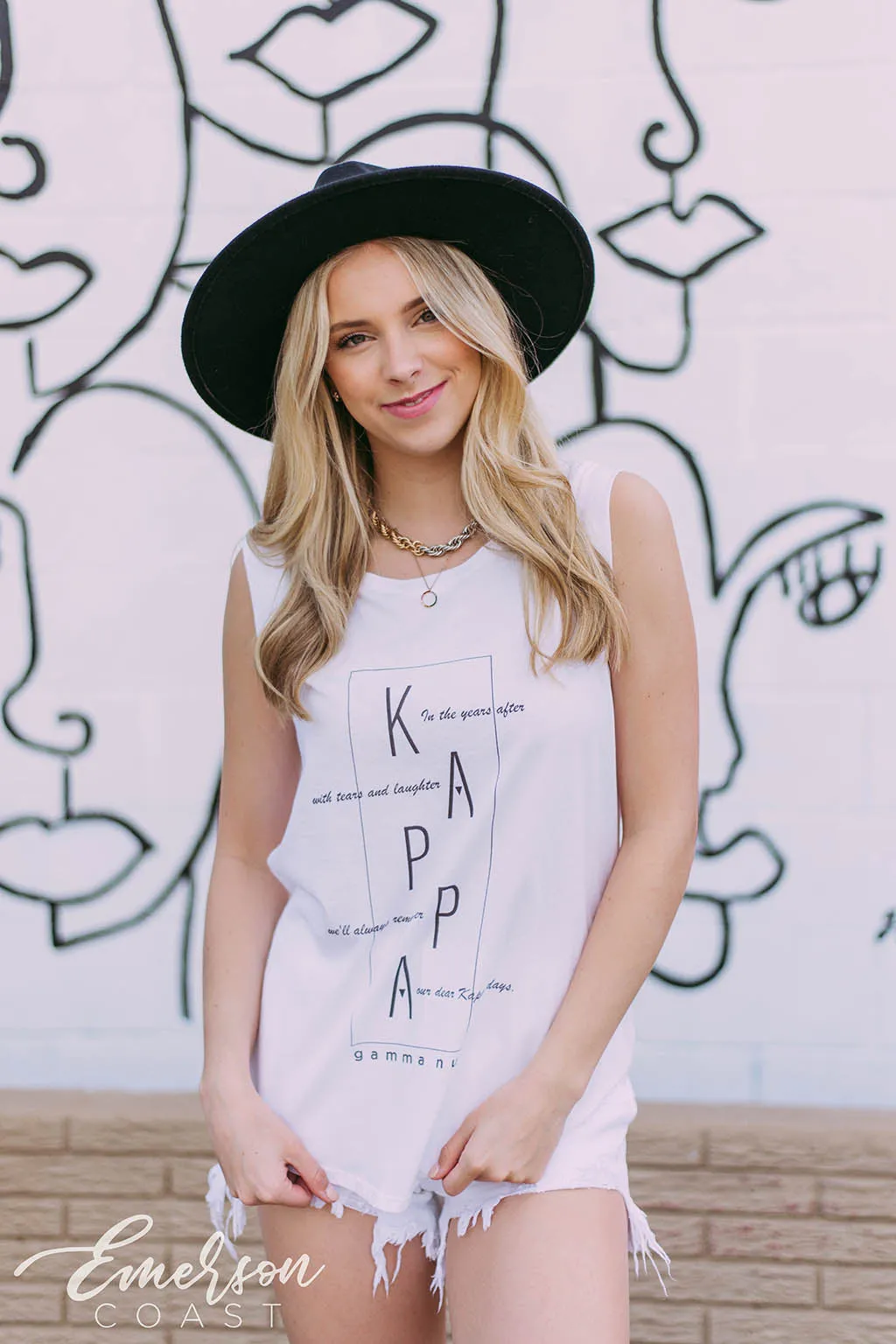 Kappa Kappa Gamma Scrabble PR Tank