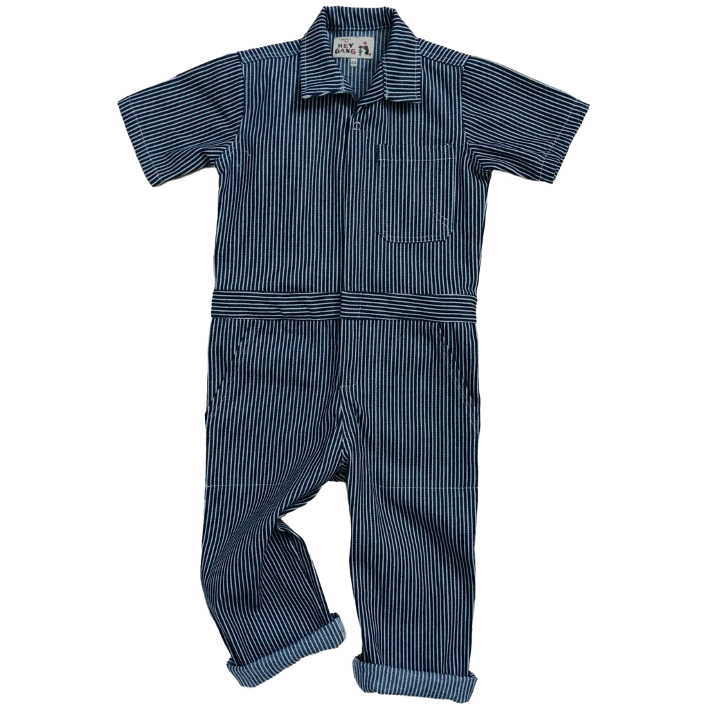 Kids Coveralls - Railroad Stripe