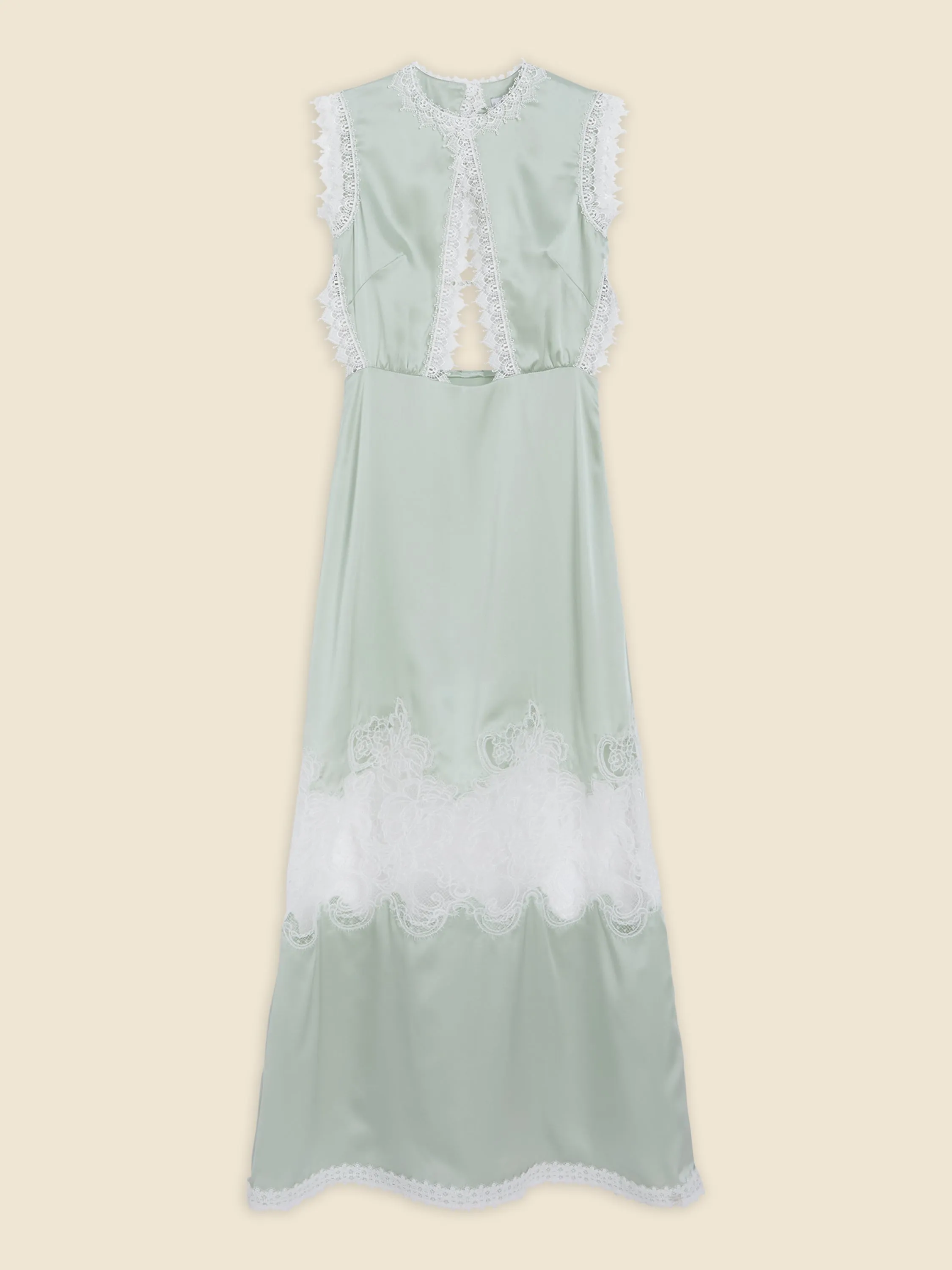 LACE CAMISOLE LONG DRESS