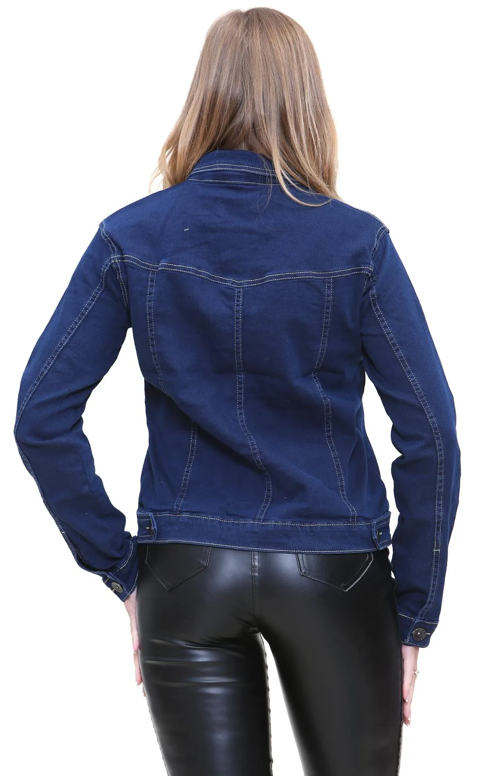 Ladies Loose Fit Denim Jacket TF10